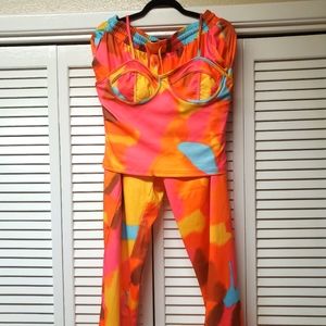 CHICME 2piece colorful attire. Size XL